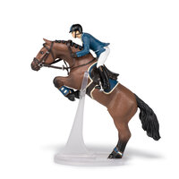 Papo 51562 Springpaard met ruiter (2020)