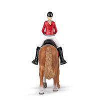 Papo 51564 Wandelpaard met ruiter