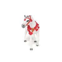 Papo 51568 Wit Arabisch paard in parade kleding