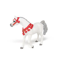 Papo 51568 Wit Arabisch paard in parade kleding