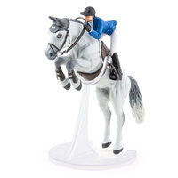 Papo 51574 Penelope met Mylord (Springpaard met ruiter)