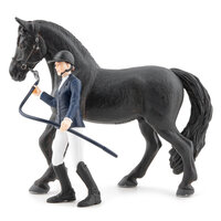 Papo 51576 Penelope en Blacky (Paard met ruiter)