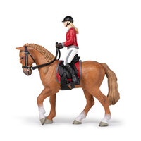 Papo 51564 Wandelpaard met ruiter