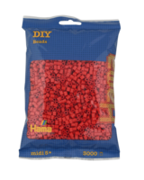 Hama strijkkralen 05 Rood (3000 stuks)