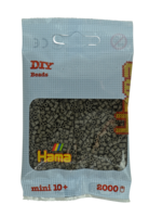 Hama mini kralen kl 117 Grijsbruin