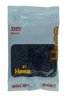 Hama mini kralen kl 116 Middernacht Blauw