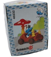 Schleich 40232 Smurf in Boomstamauto