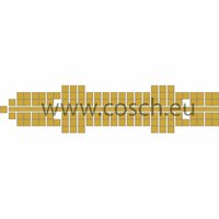 Stickit kleur 10 Licht bruin, 5 stuks