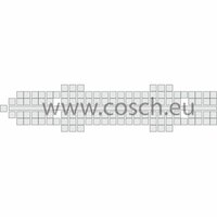 Stickit Grijstint P6, 10st.