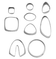 Polymeerklei Uitsteekvormen Set 2 - 9 Stuks