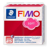 Fimo soft nr 26 Kersenrood