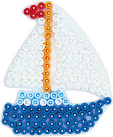 Hama grondplaten set 4576 - vliegtuig, zeilboot &amp; auto