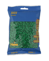 Hama strijkkralen 10 Groen (3000 stuks)