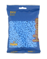 Hama strijkkralen 46 Blauw Pastel (3000 stuks)