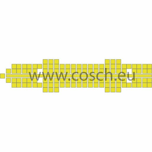 Stickit kleur 08 geel, 10st.