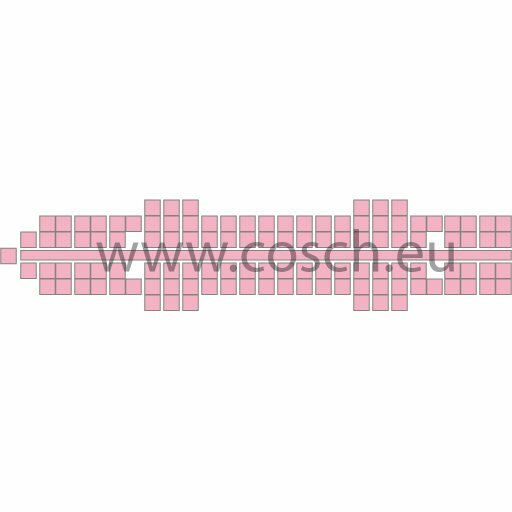 Stickit kleur 15 roze, 1st.