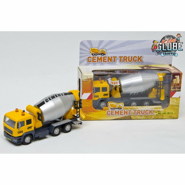 Beton wagen mixer met licht en geluid