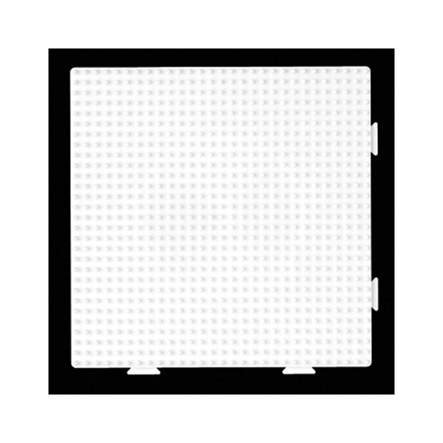 Grondplaat Hama insteek vierkant koppelbaar wit