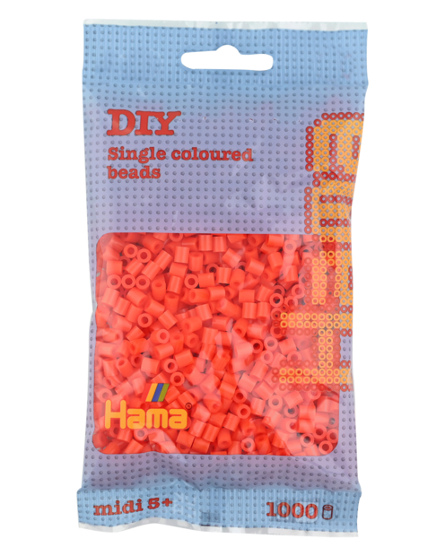 Hama strijkkralen 04 Oranje