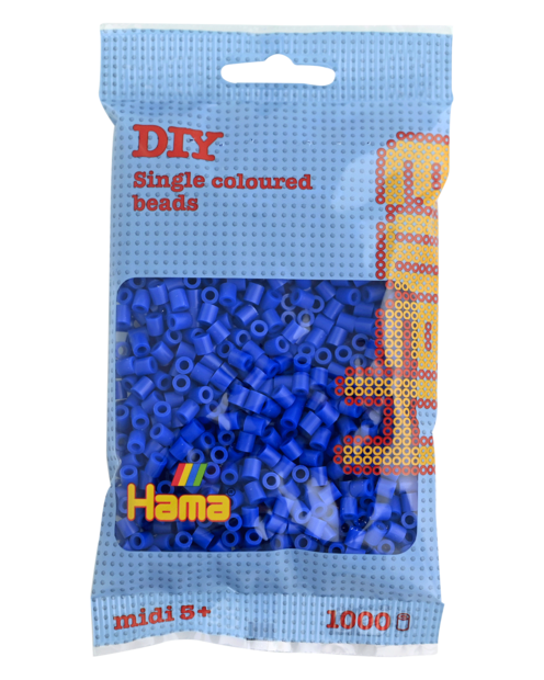 Hama strijkkralen 08 Donkerblauw