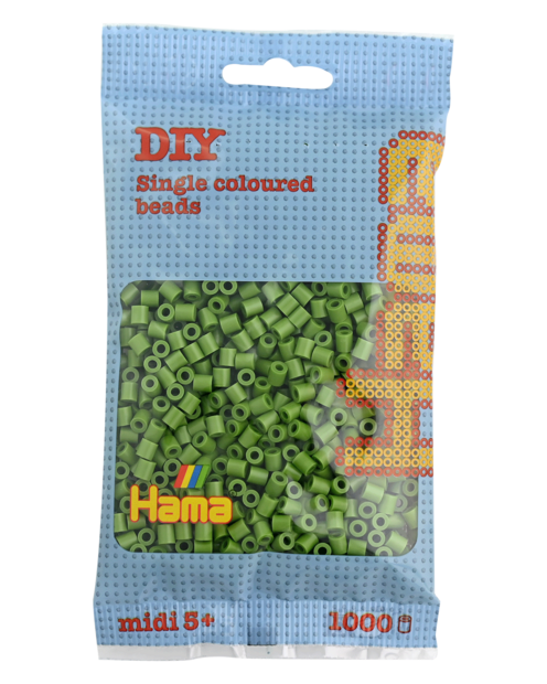 Hama strijkkralen 84 Olijf Groen