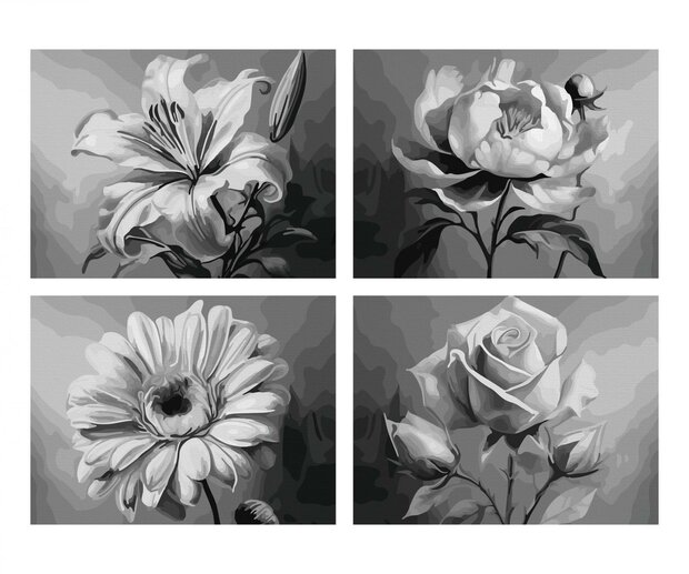 Bloemenpracht - Schipper Quattro 18 x 24 cm