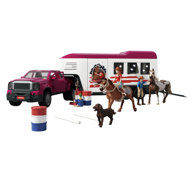 Schleich 42705 Lakeside Truck met aanhangwagen