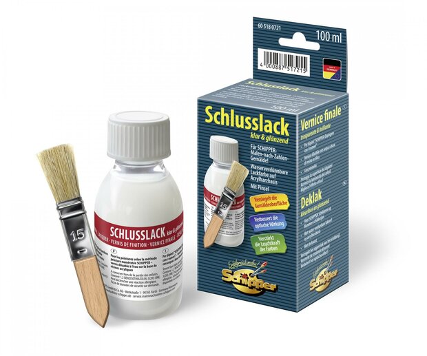 Deklak &ndash; kleurloos &amp; glanzend