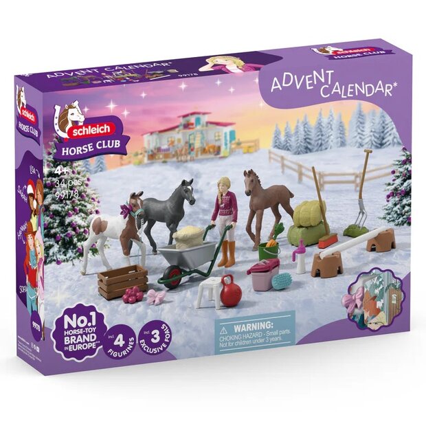 Schleich 99178 Advent Calendar Horse Club 2025