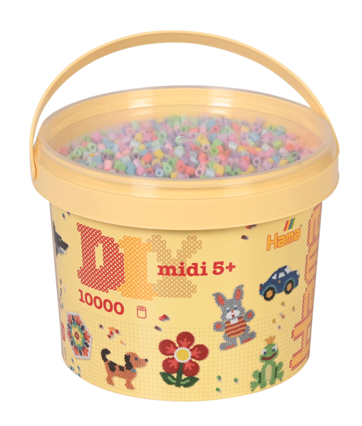 Hama Midi kralen in emmer pastel - 10.000 st. - 50
