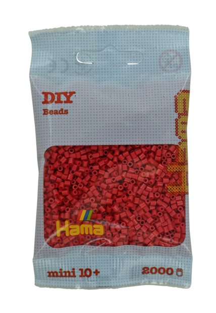 Hama mini kralen kl 114 Kers Rood