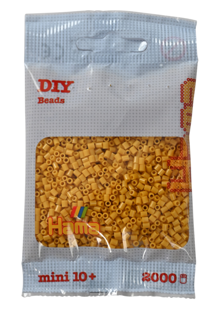 Hama mini kralen kl 122 Mosterd Geel