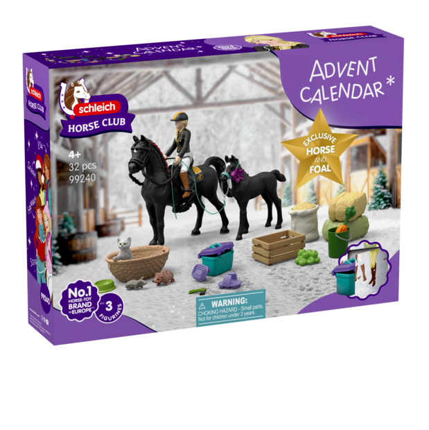 Schleich 99240 Adventskalender Horse Club 2026 afbeelding 4
