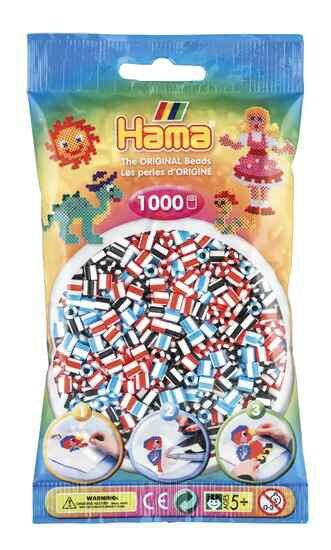 Hama strijkkralen 91 - 2 kleurig mix