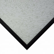 Mat Zwarte aluminium lijst Quattro 18x24 cm