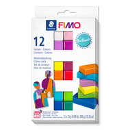 FIMO soft Pack de mat&eacute;riel "Brilliant Colours