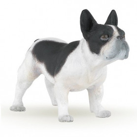 Papo 54006 Franse Bulldog zwart/wit