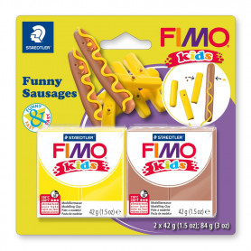 Fimo Kids Funny worstjes
