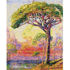 Pine Henri Edmond Cross - Paint by Numbers - 50 x 40 cm