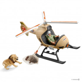 Schleich 42476 Helicopter animal rescue
