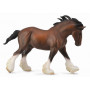 Collecta 88621 Clydesdale Hengst voskleurig