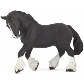 Papo 51517 Black Shire Horse