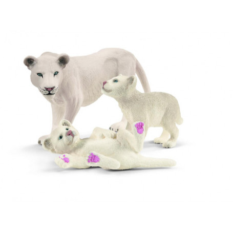 Schleich 42505 Lion mother with cubs