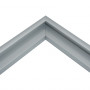 Zilverkl. aluminium lijst Quattro 18x24 cm