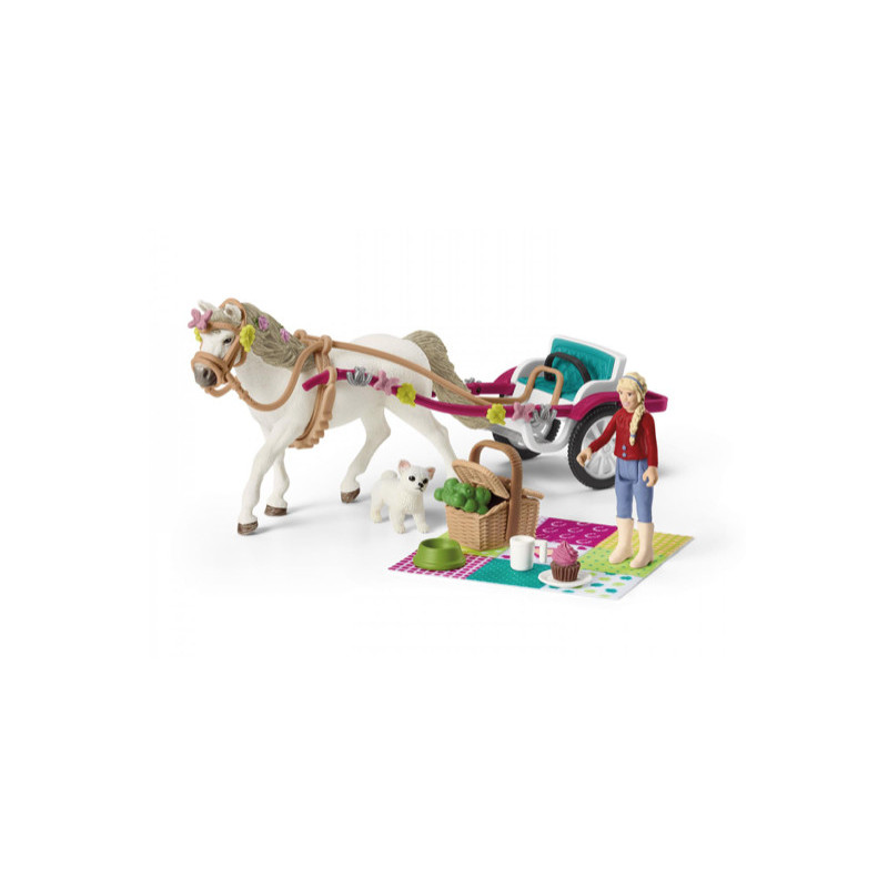 Adolescent Flitsend Legende Schleich 42467 Small carriage for the big horse show