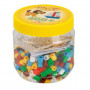 Hama Maxi beads and pegboards in tub (yellow)