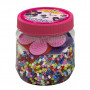 Hama beads 4.000 beads and pegboard tub pink