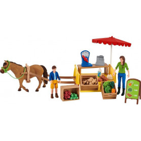 Schleich 42528 Sunny Day Mobile Farm Stand