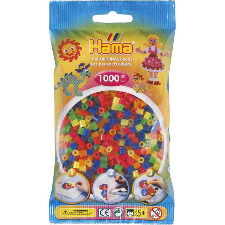 Hama Beads 51 Neon Mix