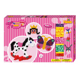 Hama Maxi Giant gift box - Girls (Pink)